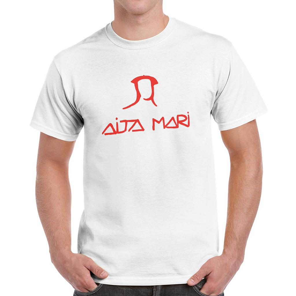 [11001R8] Camiseta Aita Mari (8, Rojo)